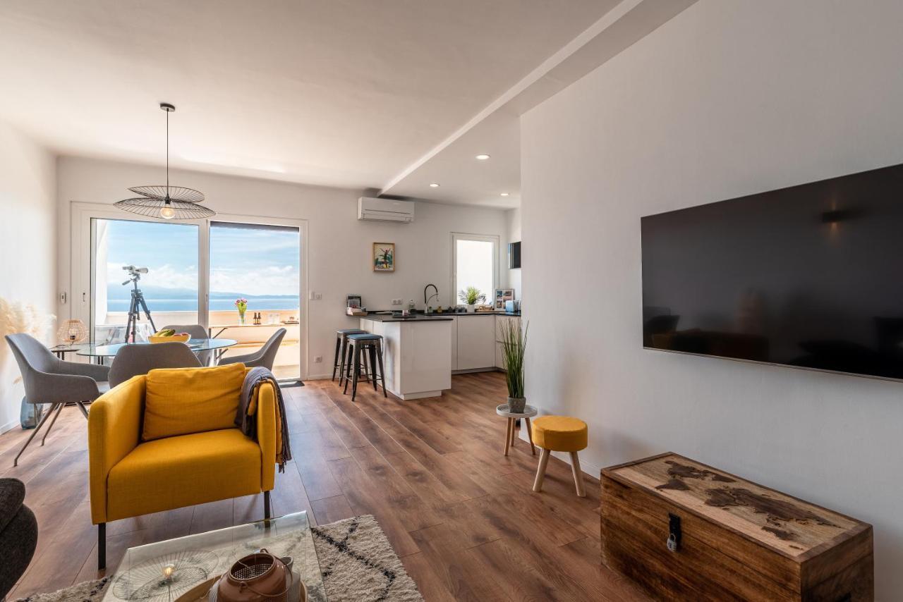 Magnifique Appartement Vue Mer, Spacieux Et Traversant Ajaccio  Exterior foto